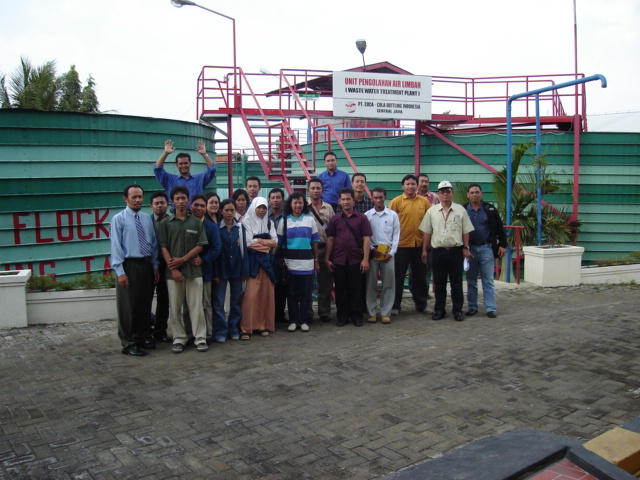 Kunjungan & Supervisi IPAL PT Coca-Cola Bottling Indonesia Central Java