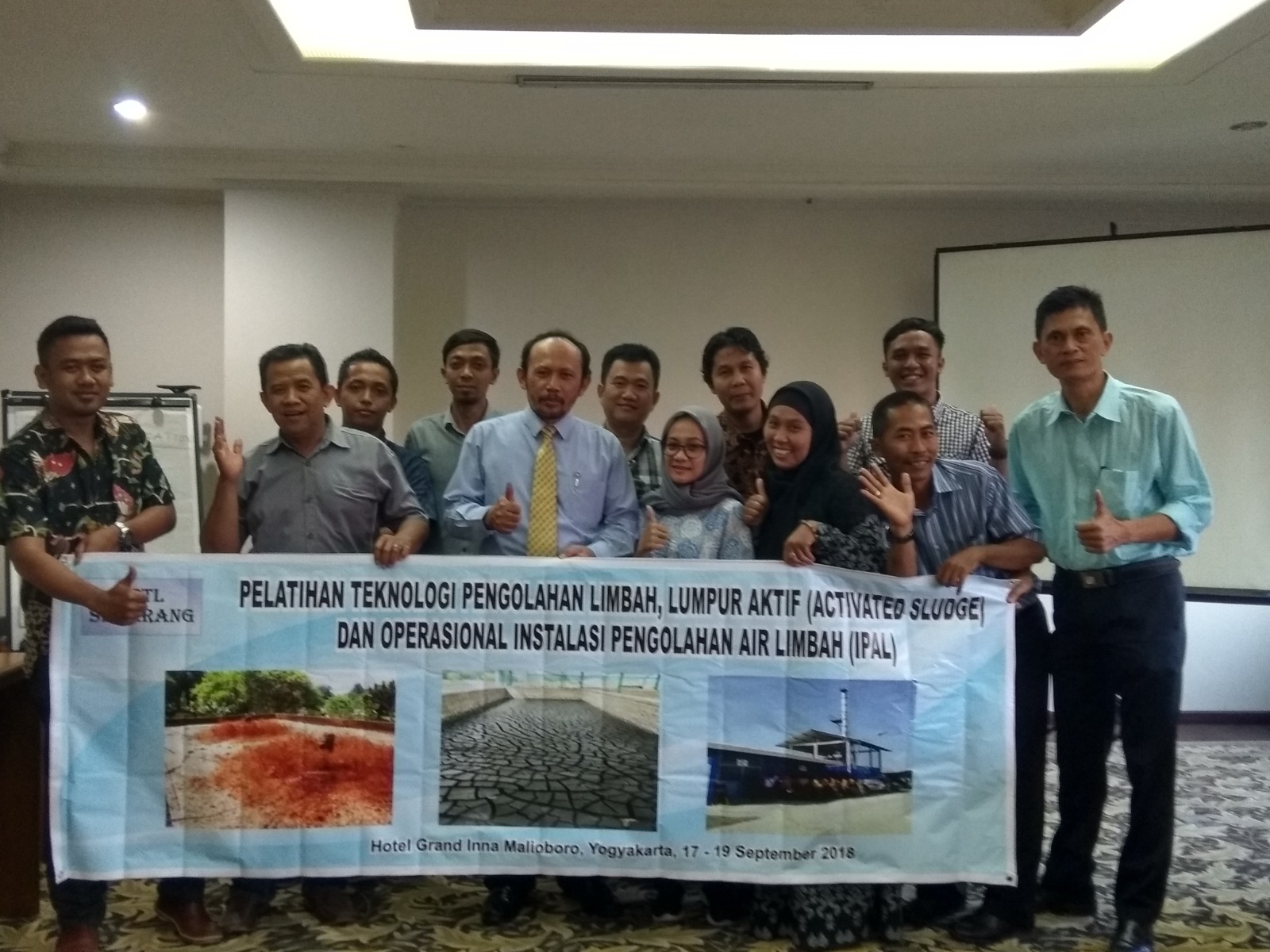 Pelatihan Teknologi Pengolahan Limbah Lumpur Aktif (Activated Sludge) - Yogyakarta